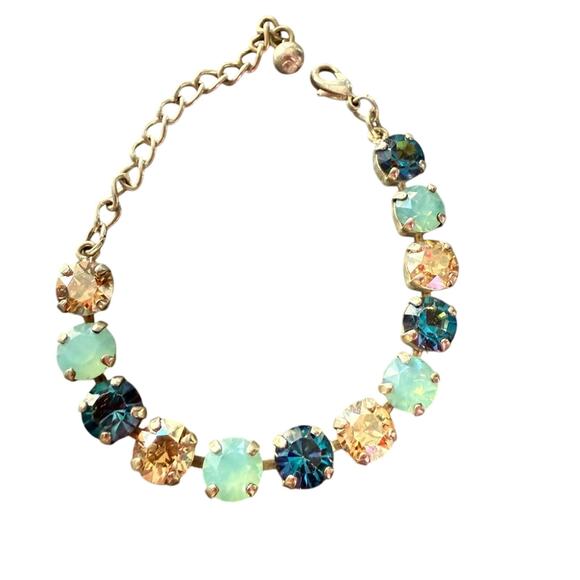 Sabika LIKE Silver Tone Tennis Bracelet - Picture 3 of 7